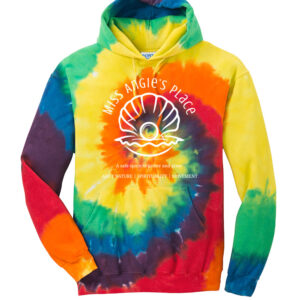 Live Life in Full Color - Tie Dye Hoodie